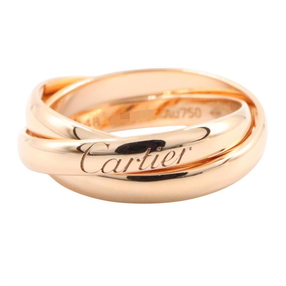 Cartier Trinity Ring, 18K Pink Gold (PG), Women's, Tone, B4218748
